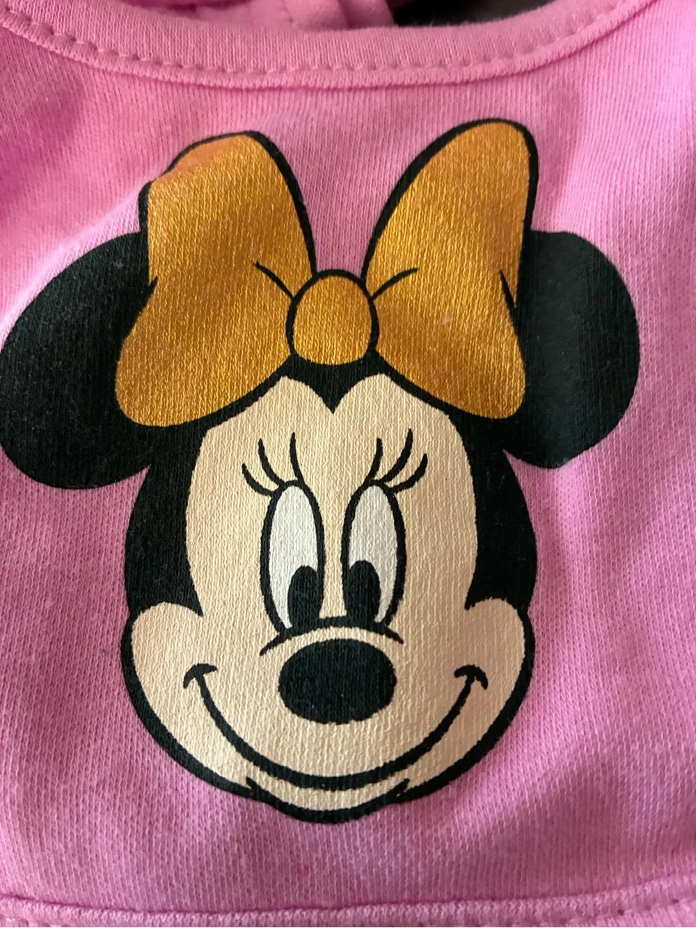 Disney NEW WITH TAGS Baby Minnie Mouse bodysuit, matching footed pants, headband